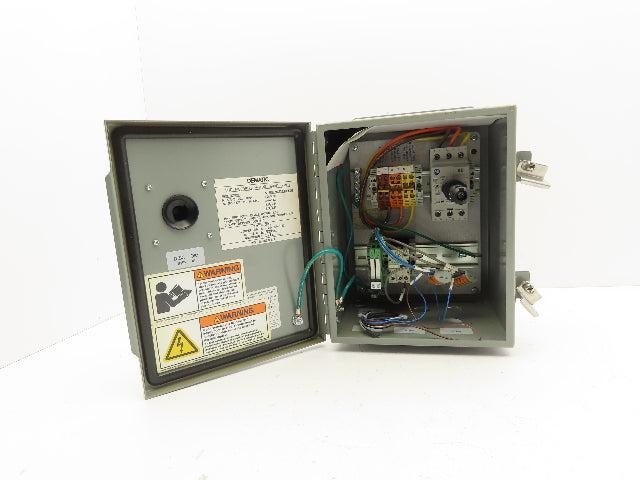 Dematic Manual Motor Circuit Breaker Contactor Disconnect Box 480V 140M-C2E-B40