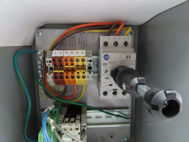 Dematic Manual Motor Circuit Breaker Contactor Disconnect Box 480V 140M-C2E-B40
