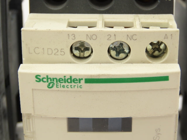 Schneider Electric LC1D25 Contactor 3 Pole 120V Coil Lot of 3