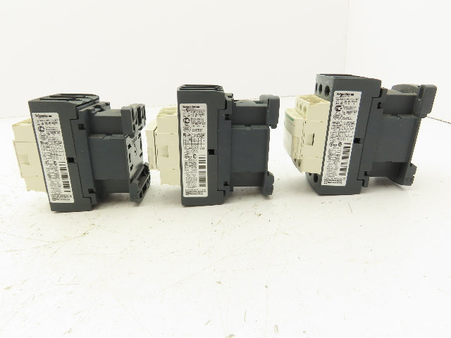 Schneider Electric LC1D25 Contactor 3 Pole 120V Coil Lot of 3