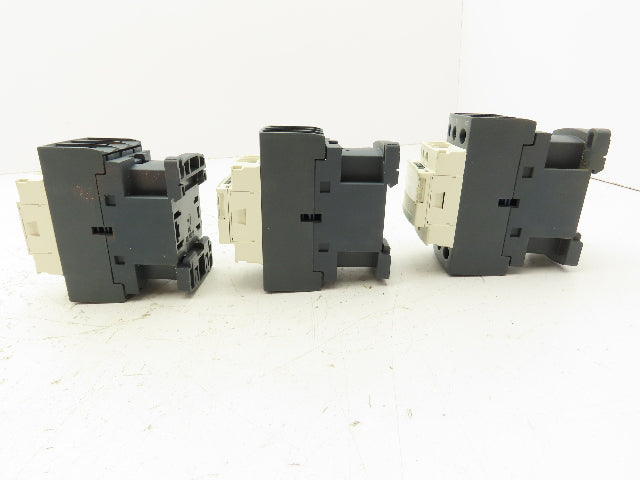Schneider Electric LC1D25 Contactor 3 Pole 120V Coil Lot of 3