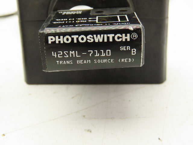 Allen Bradley 42SMR-7110 Photoswitch Trans Beam Receiver Source Ser B