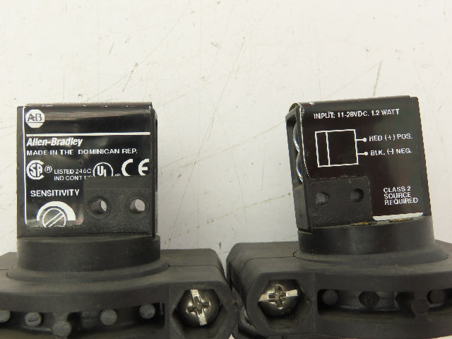 Allen Bradley 42SMR-7110 Photoswitch Trans Beam Receiver Source Ser B