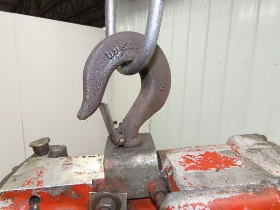 Chicago Pneumatic 1/2 Ton 1000Lb Power Vane Air Chain Hoist 10' 8" Lift Pendant