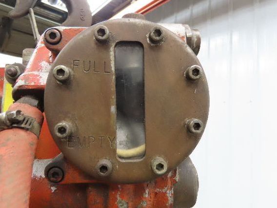 Chicago Pneumatic 1/2 Ton 1000Lb Power Vane Air Chain Hoist 10' 8" Lift Pendant