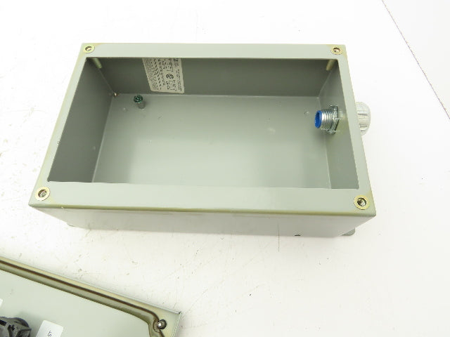 SCE-6PBI Pushbutton Control Station Enclosure Start/Stop/Reset 6-Button Box