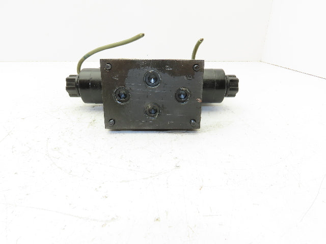 Nachi SA-G01-C5-D2-X20 Directional Control 4/3 Solenoid Valve 24VDC