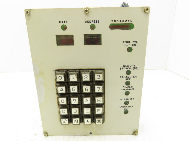 Mitsubishi JX331B231C Okuma Keyboard Controller JX331B232C, HC74202M, HC74302M