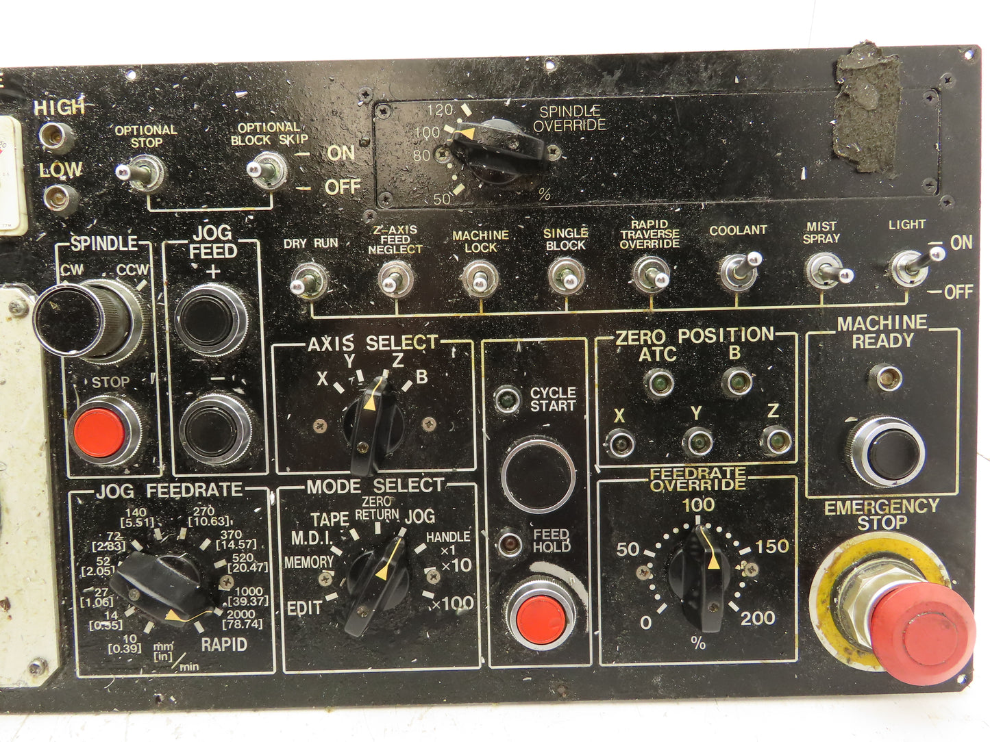 Fanuc Miyano TSV-21 CNC Machining Center Spindle Control Panel Pulse Generator