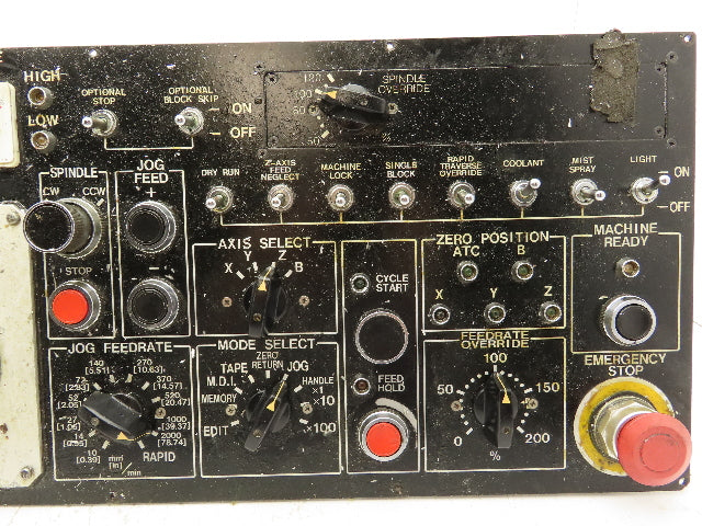Fanuc Miyano TSV-21 CNC Machining Center Spindle Control Panel Pulse Generator