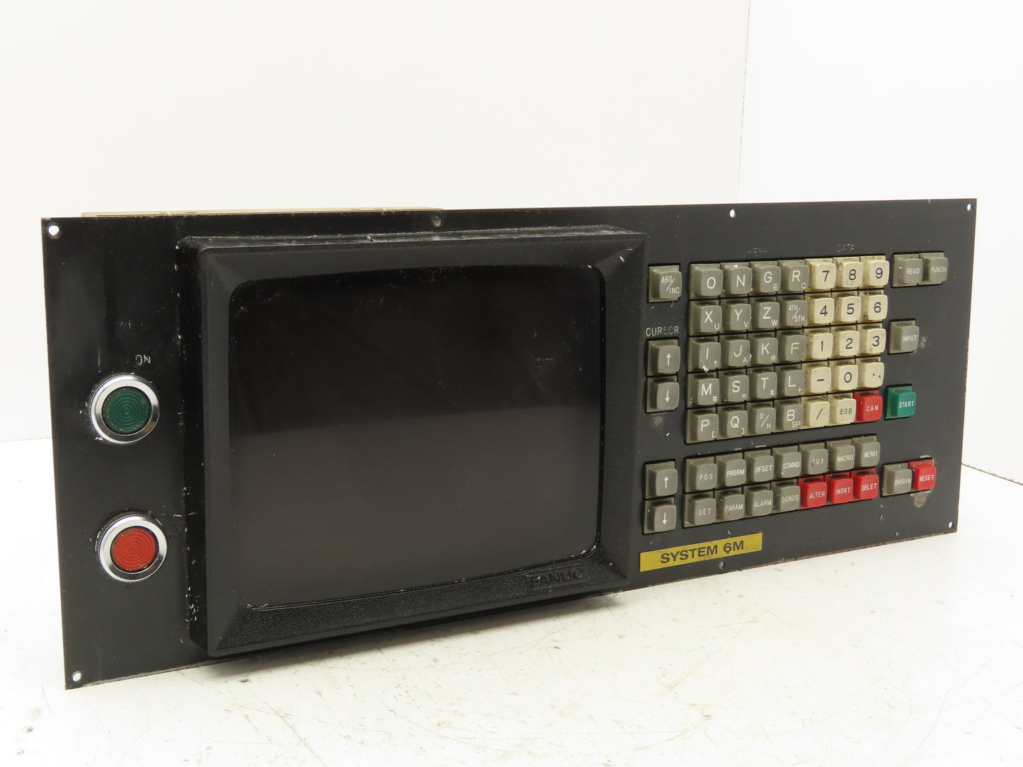 Fanuc A02B-0060-C032 MDI/CRT Operator Interface Keyboard Control Panel 9" Screen