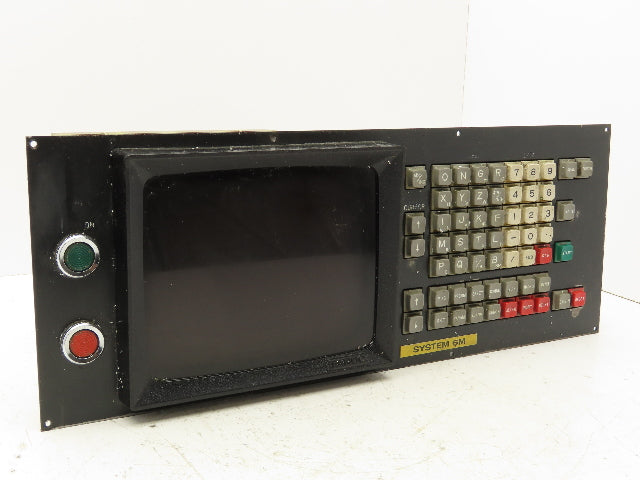 Fanuc A02B-0060-C032 MDI/CRT Operator Interface Keyboard Control Panel 9" Screen