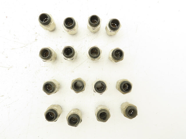 Parker W68PLP-12M-6R Prestolok Push To Connect 12mm x 3/8" BSPT Lot of 16