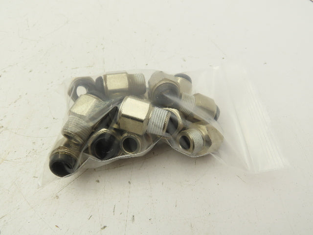 Parker W68PLP-12M-6R Prestolok Push To Connect 12mm x 3/8" BSPT Lot of 16