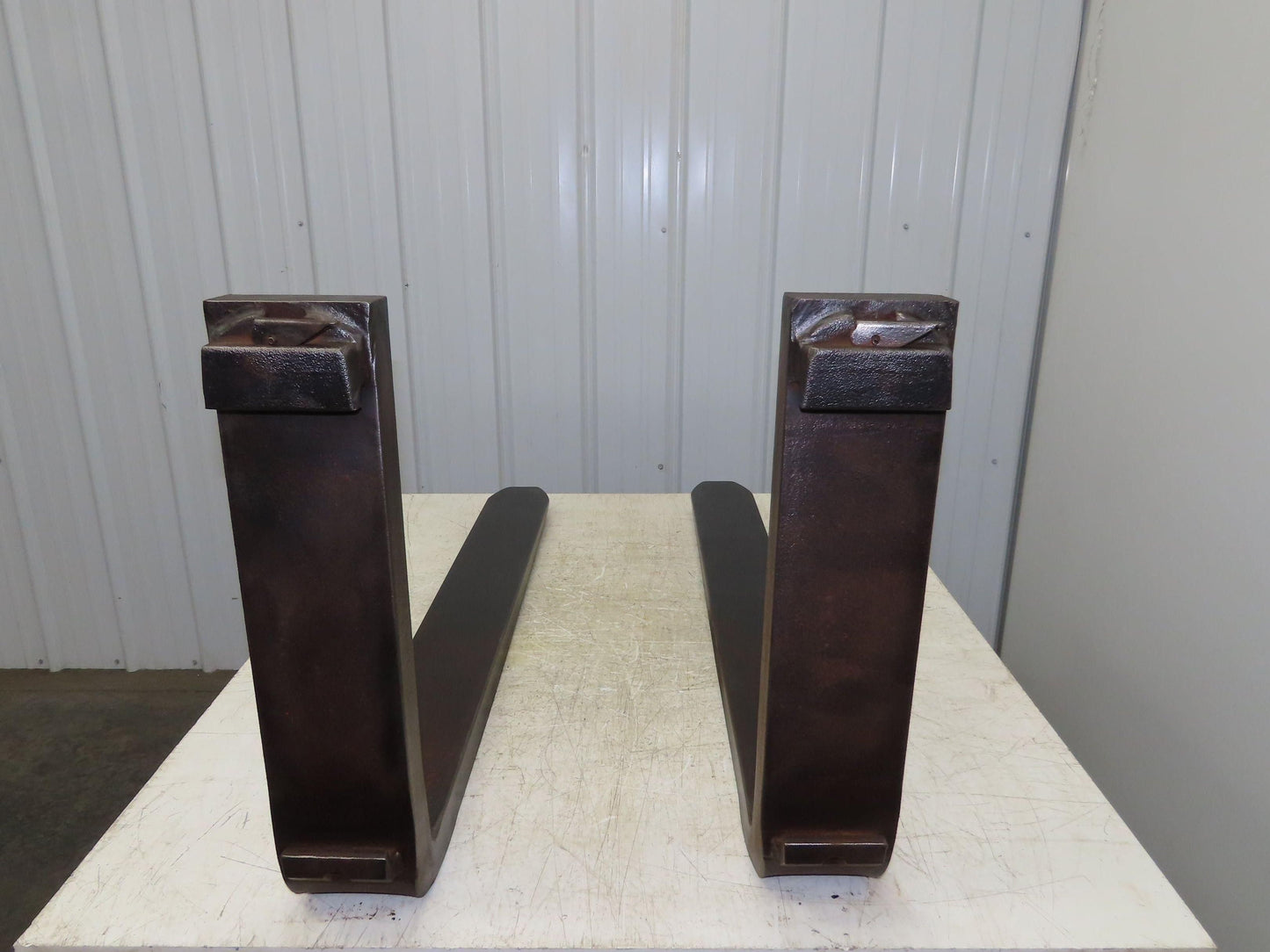 5x42" Class 2 Steel Forklift Forks Tines 16" Carriage 1-Pair