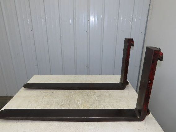 Kenhar K-347 4x42" Class 2 Steel Forklift Forks Tines 16" Carriage 1-Pair