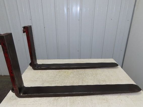 Kenhar K-347 4x42" Class 2 Steel Forklift Forks Tines 16" Carriage 1-Pair