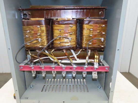 General Electric 9T23L8072 Power Transformer 30kva 3Ph HV 480V LV 208/120 Wye