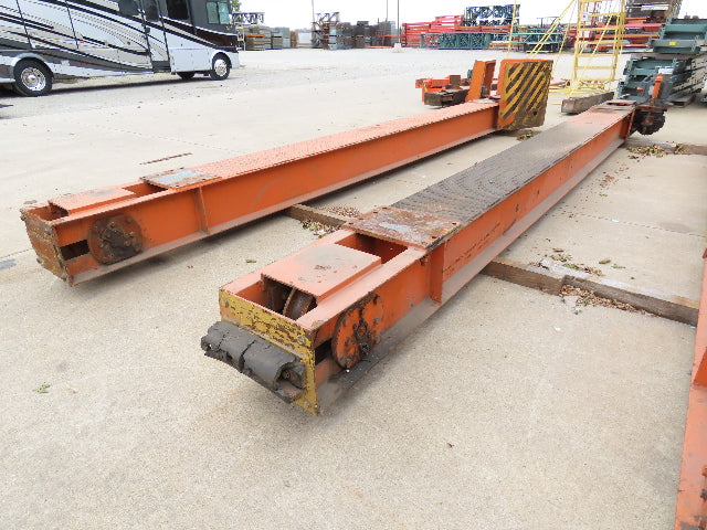 Cleveland Tramrail Motorized Gantry Crane End Truck Drive Floor Track 3Hp 460V