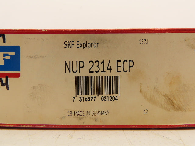 SKF NUP 2314ECP Cylindrical Roller Bearing 70 mm Bore 150 mm OD