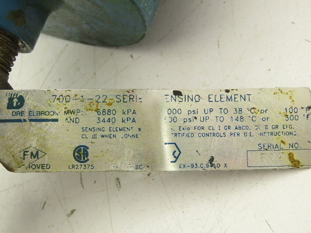 DrexelBrook 700-1-22 Sensing Element 16.5" Probe with Housing