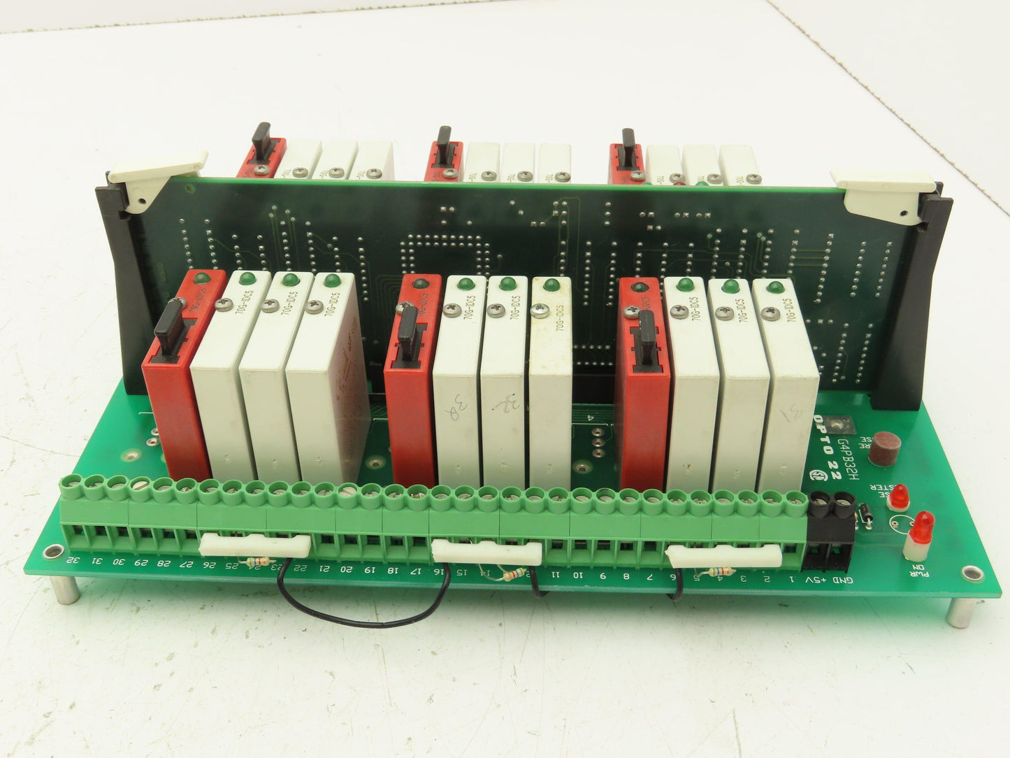 Opto 22 G4PB32H Channel Relay Mounting Rack 32 Space PMX32D Grayhill Board
