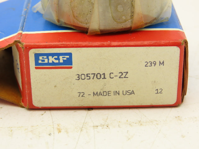 SKF 305701 C-2Z Cylindrical Yoke Cam Roller 12 mm Bore 35 mm OD Lot of 2