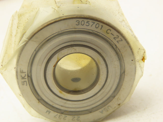 SKF 305701 C-2Z Cylindrical Yoke Cam Roller 12 mm Bore 35 mm OD Lot of 2