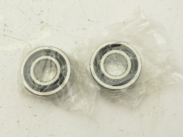 Koyo 5204CD3 Angular Contact Ball Bearing 20 mm ID 47 mm OD Lot of 2