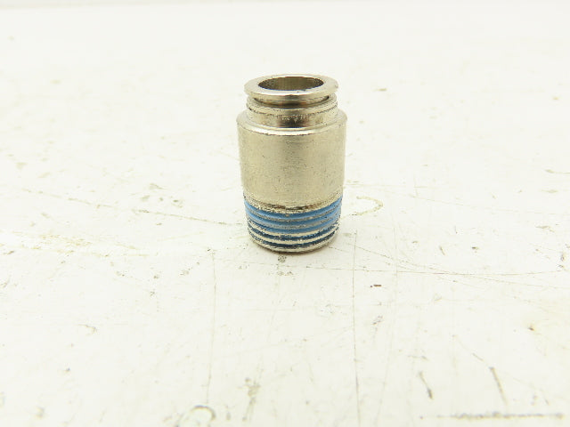 ATP B38-03MH Male Straight Fitting 3/8" Push Tube 3/8" Male NPT Brass Lot of 10