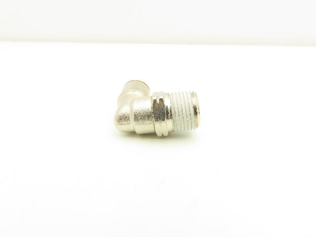 90° Swivel Elbow 3/8" Tube Push Fitting x 3/8" Male NPT Brass Lot of 15