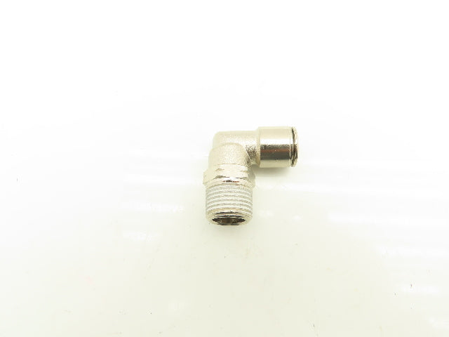 90° Swivel Elbow 3/8" Tube Push Fitting x 3/8" Male NPT Brass Lot of 15