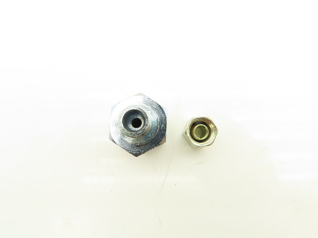 Straight Female Compression Fitting 3/8" FNPT x 6mm Tube Lot of 12