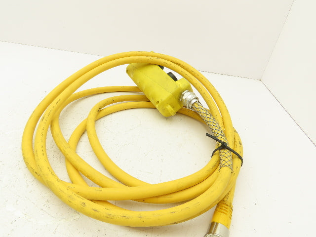 Allen Bradley 800F-P25 Pendant Enclosure Station 2 Button 16' Cable 6 Pin Turck