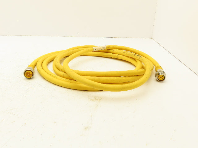 Turck RYM-66-5M 16' Extension Cord Set 7/8" Minifast Connector 6 Conductor
