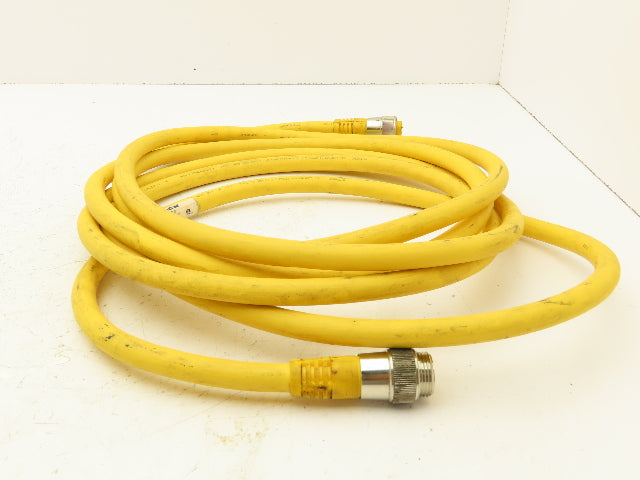 Turck RYM-66-5M 16' Extension Cord Set 7/8" Minifast Connector 6 Conductor