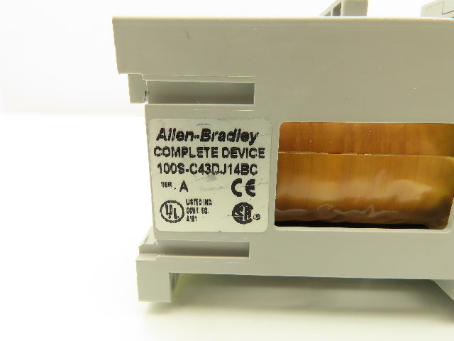 Allen Bradley 100S-C43DJ14BC Safety Contactor 24V Coil