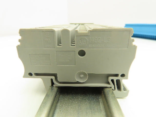 Allen Bradley 1492-L3 DIN Rail Terminal Block Lot of 210
