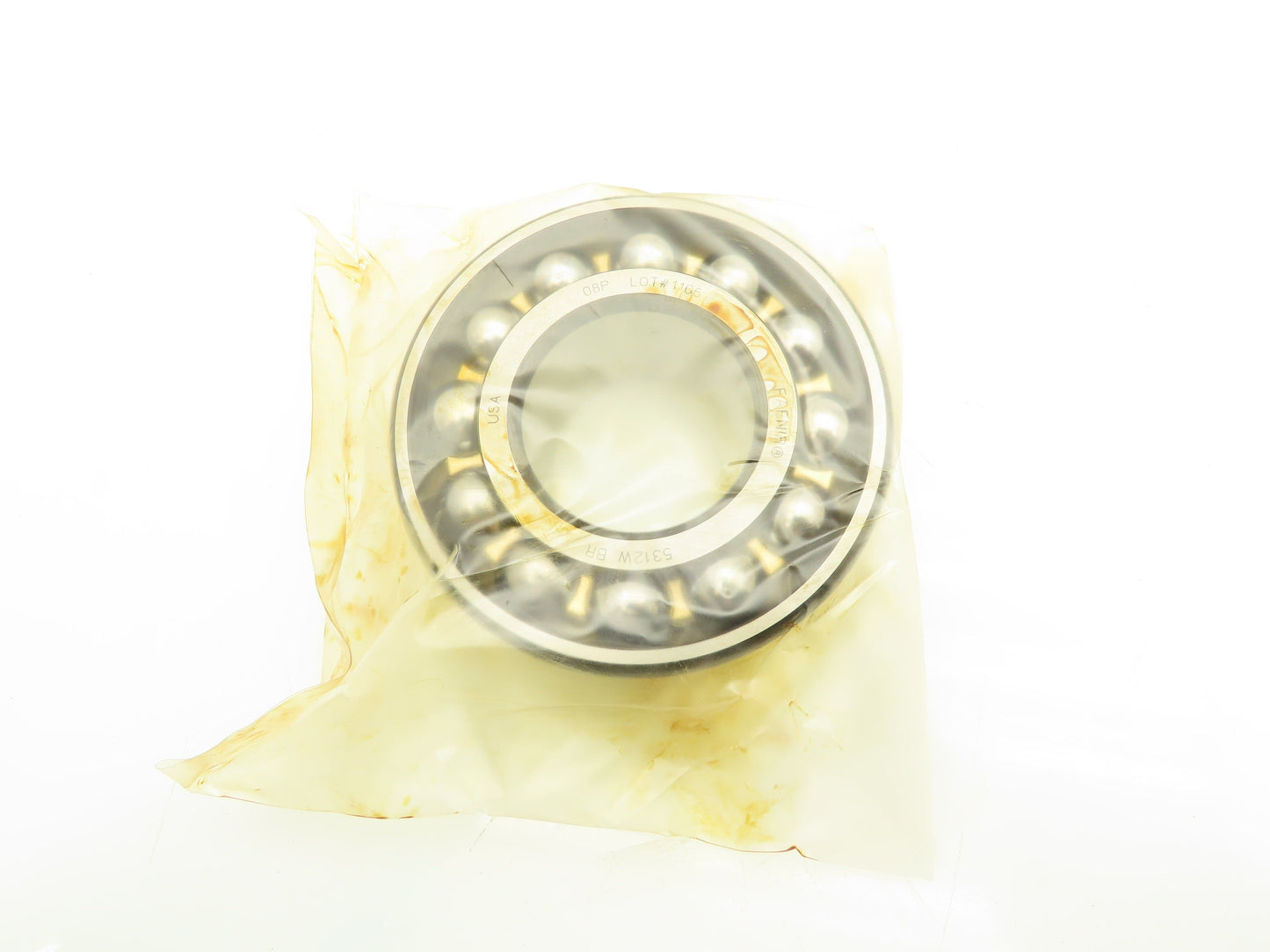 Fafnir 5312W BR Double Row Angular Contact Bearing 60 mm Bore 130 mm OD