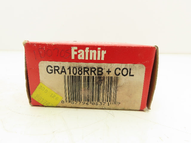 Fafnir GRA108RRB+COL Ball Insert Bearing 1-1/2" Bore Lot of 2