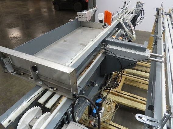 Prime Conveyor 6"x 19' 4" Mat Top Plastic Belt Conveyor Bottle Accumulation NEW