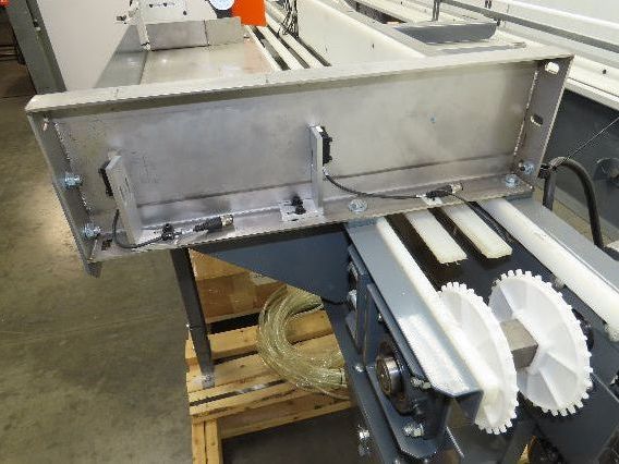 Prime Conveyor 6"x 19' 4" Mat Top Plastic Belt Conveyor Bottle Accumulation NEW