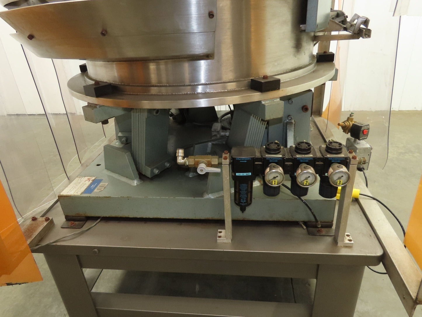 Vibracraft Vibratory Parts Feeder 30" Stainless Bowl Bottle Cap Sorter 115V