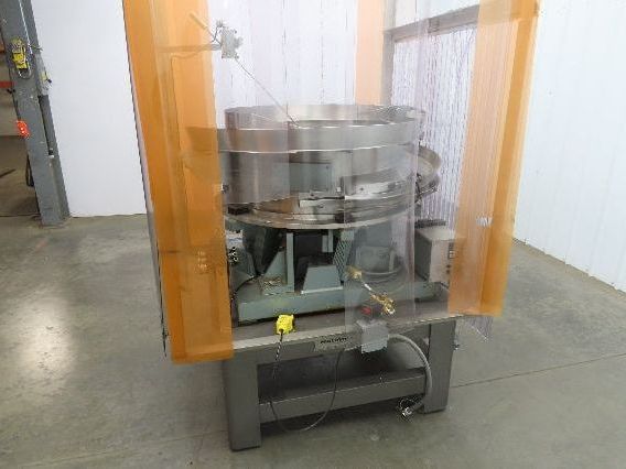 Vibracraft Vibratory Parts Feeder 30" Stainless Bowl Bottle Cap Sorter 115V