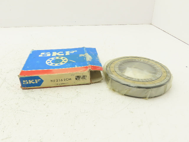 SKF NJ216 ECM Cylindrical Roller Bearing 80 mm ID 140 mm OD