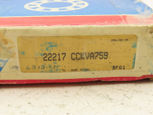 SKF 22217 CCKVA759 Spherical Roller Bearing 85 mm ID 150 mm OD