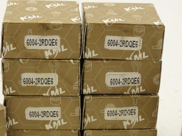 KML 6004-2RDQE6 Wheel Bearing 20 mm ID 42 mm OD Lot of 10