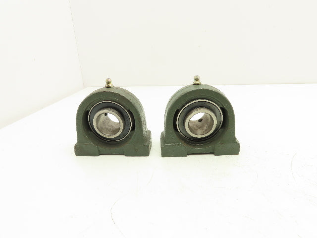 FK PA205 Pillow Block Insert Bearing 1" Bore Lot of 2