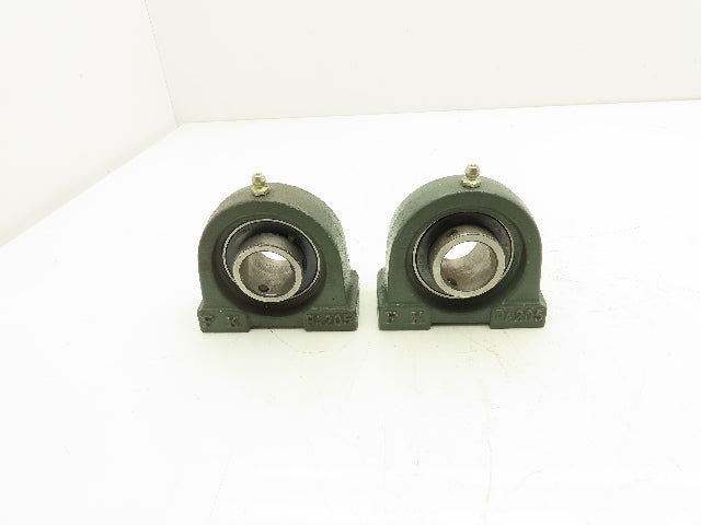 FK PA205 Pillow Block Insert Bearing 1" Bore Lot of 2