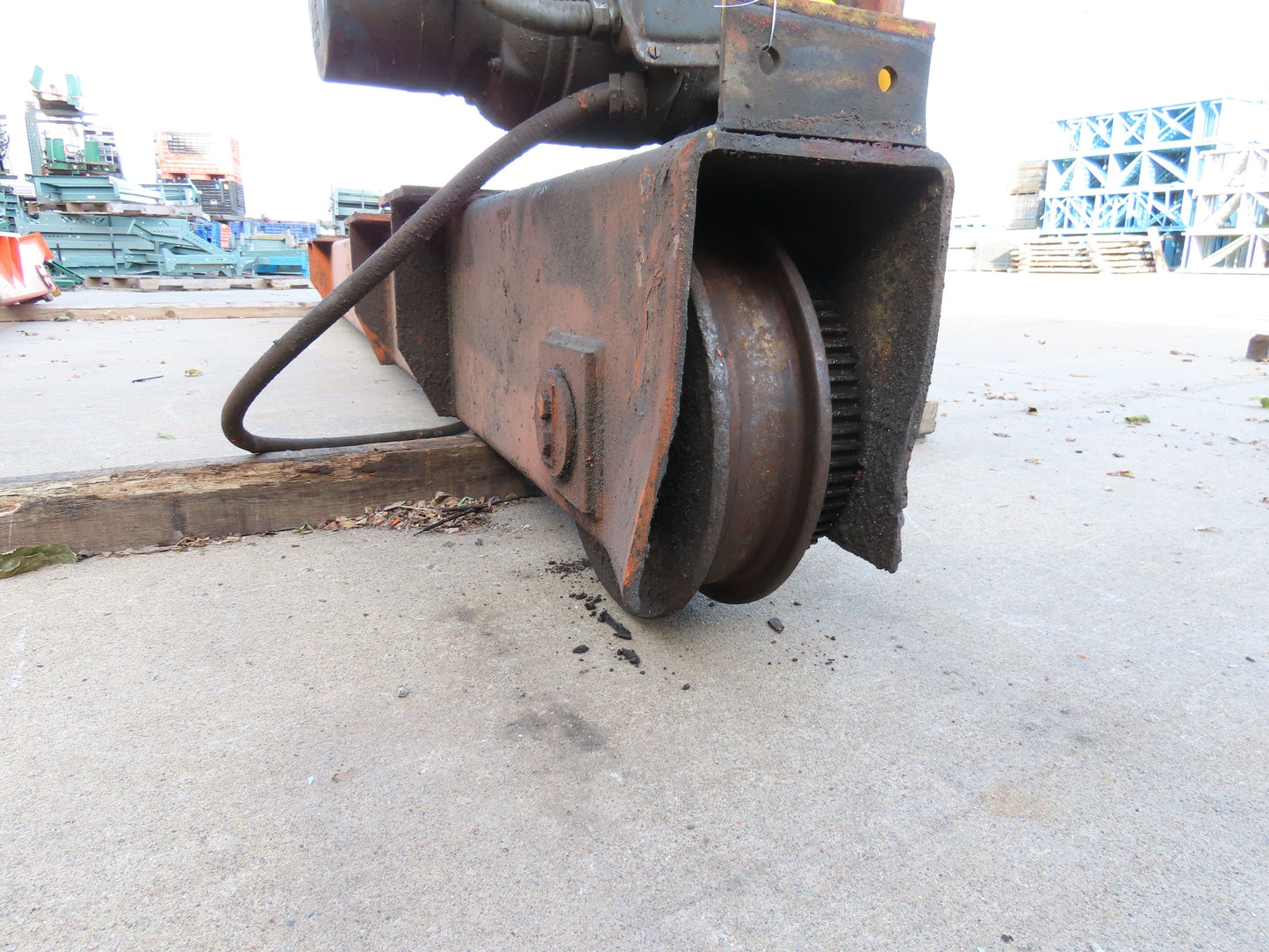 Cleveland Tramrail Motorized Gantry Crane End Truck Drive Floor Track -Bad Motor